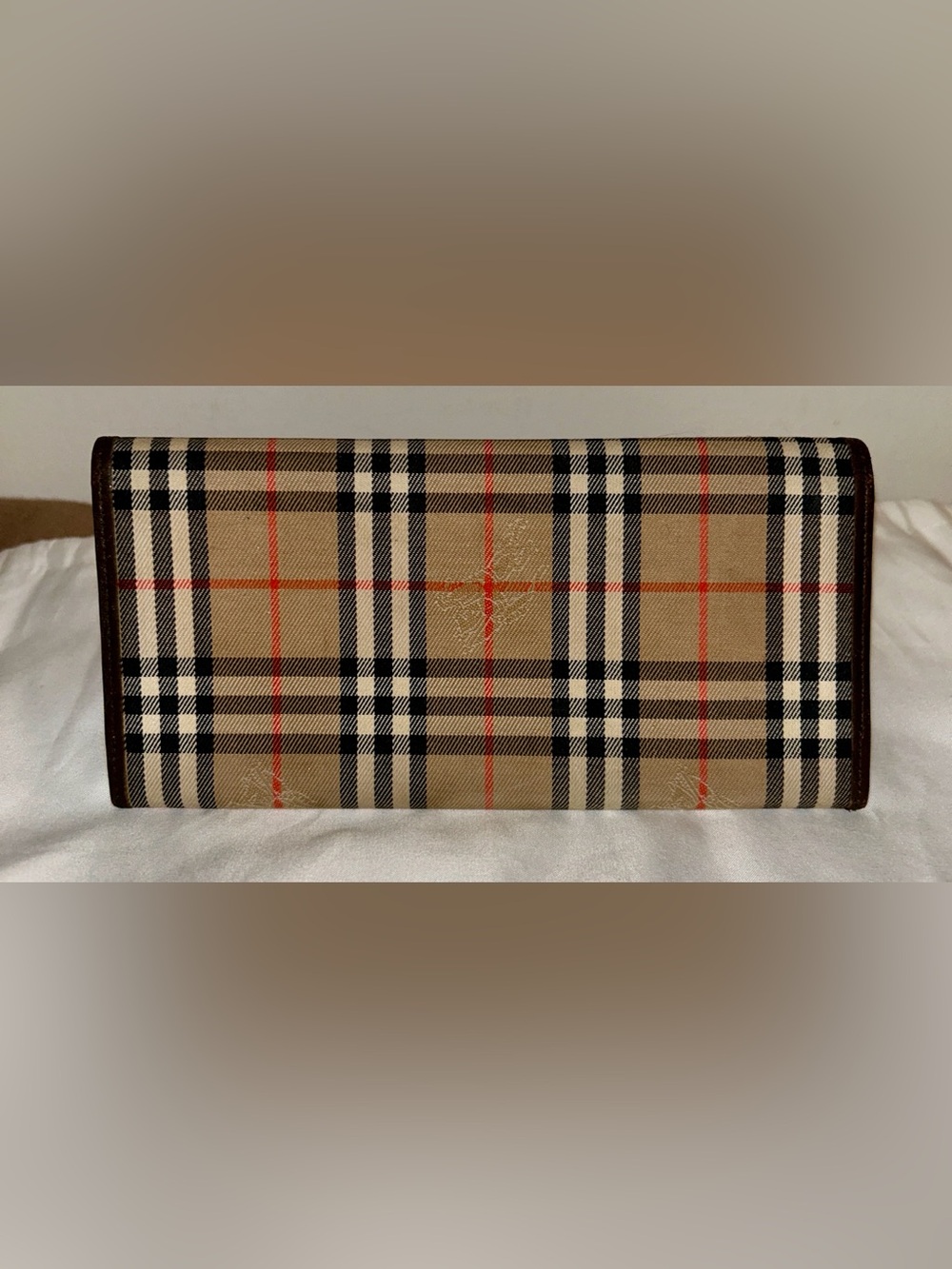Burberry Nova Check Classic Canvas Long Wallet . Vintage Beauty - Picture 4 of 8